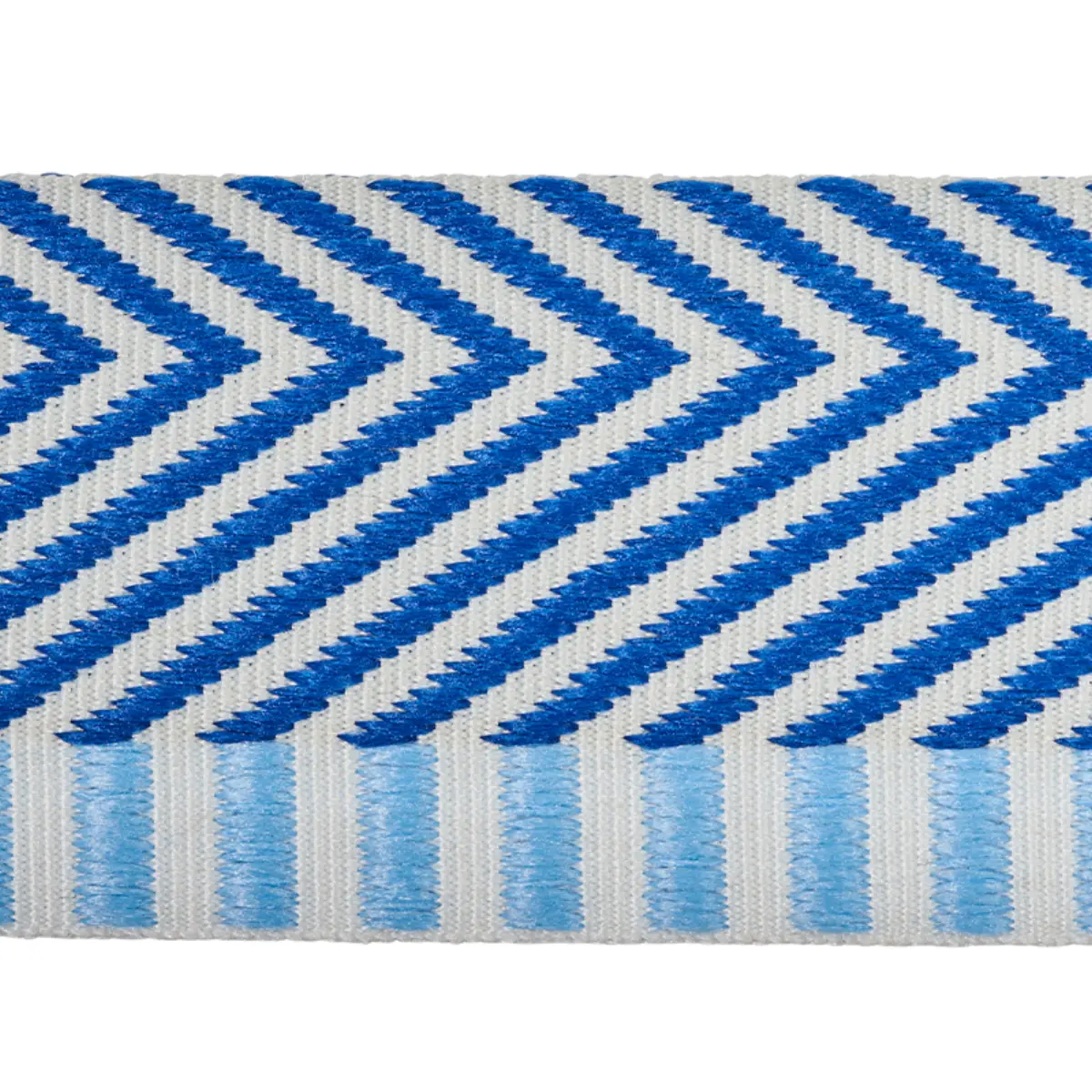 CHEVRON TWILL TAPE_ BLUE