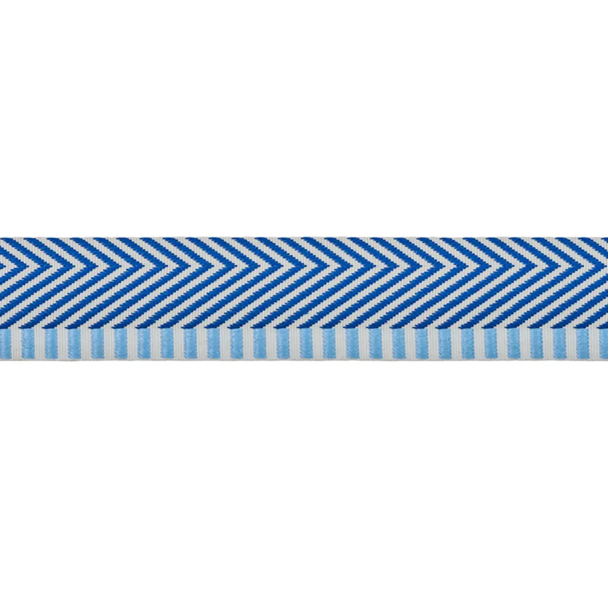 CHEVRON TWILL TAPE_ BLUE