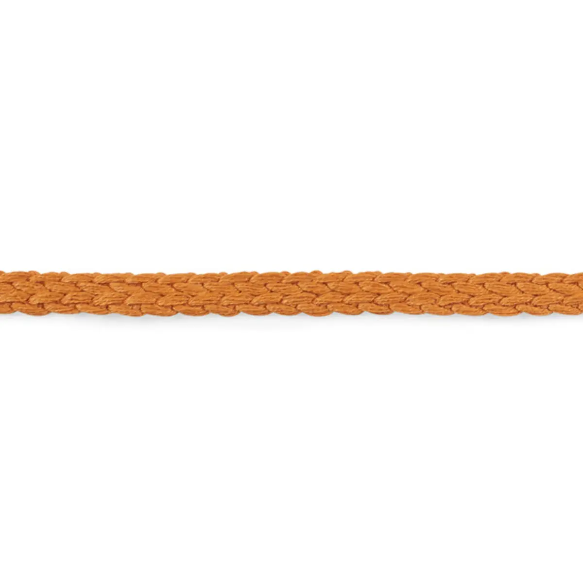 BRAIDED LINEN TAPE NARROW_ ORANGE