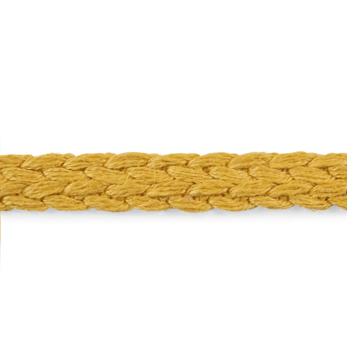 BRAIDED LINEN TAPE NARROW_ GOLD