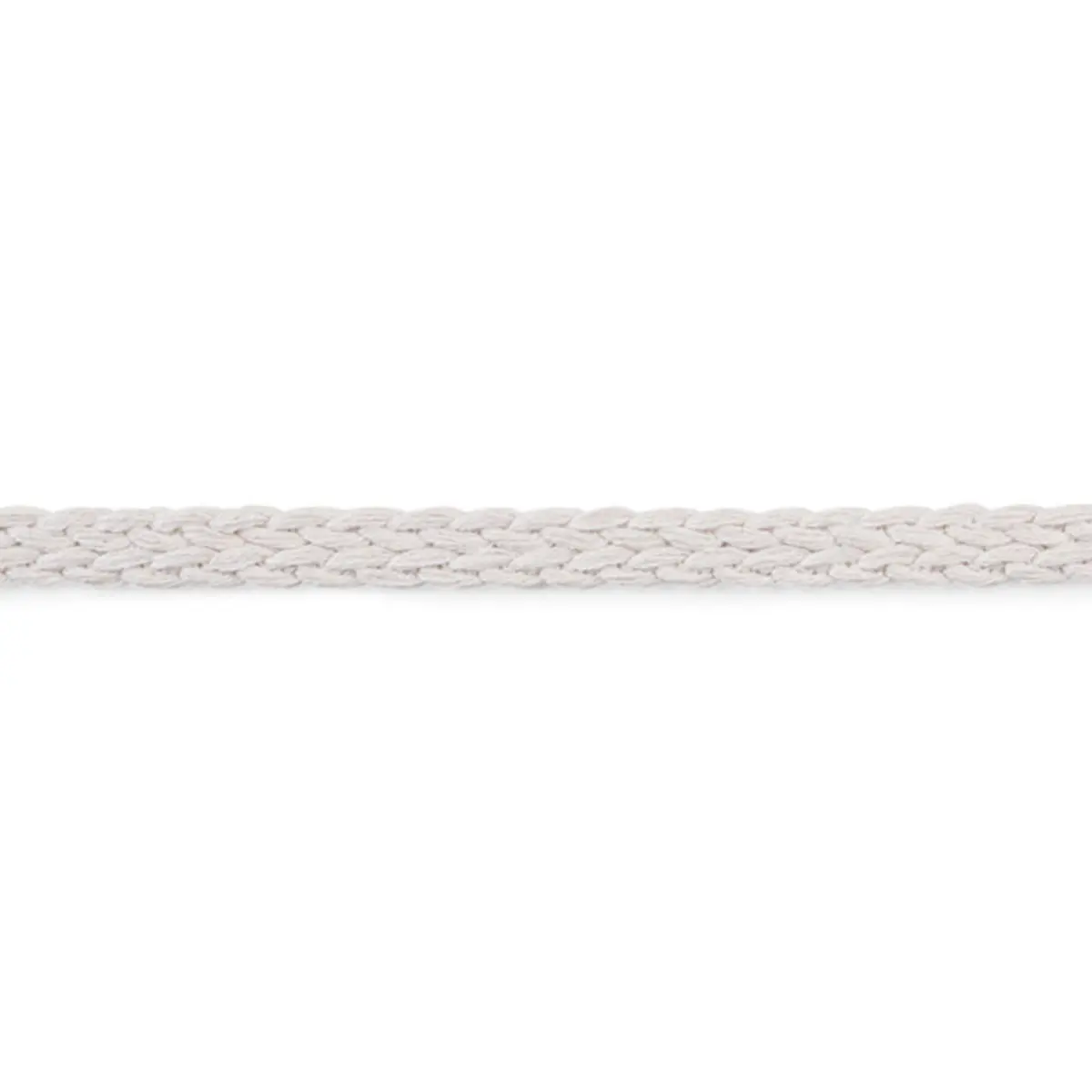 BRAIDED LINEN TAPE NARROW_ IVORY