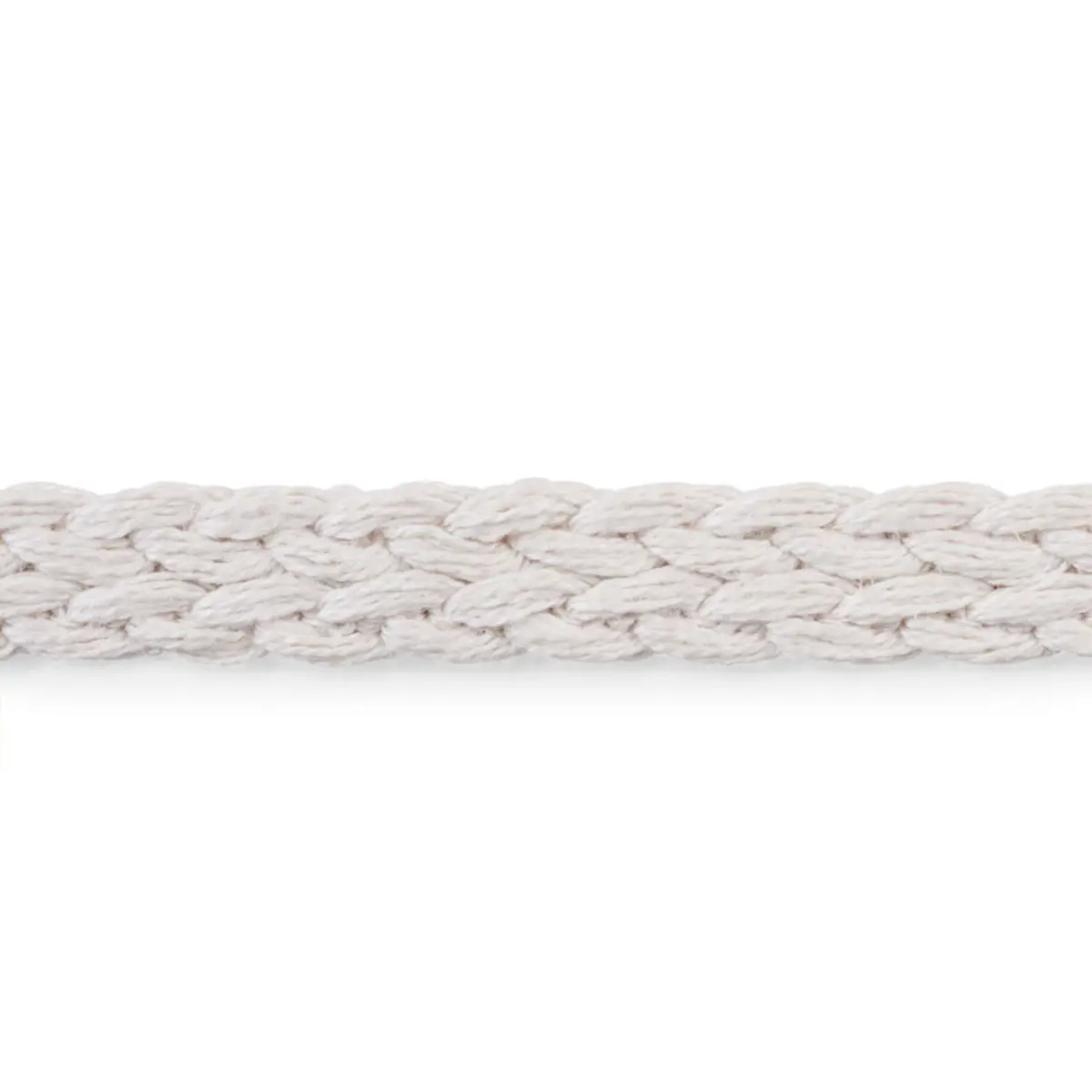 BRAIDED LINEN TAPE NARROW_ IVORY