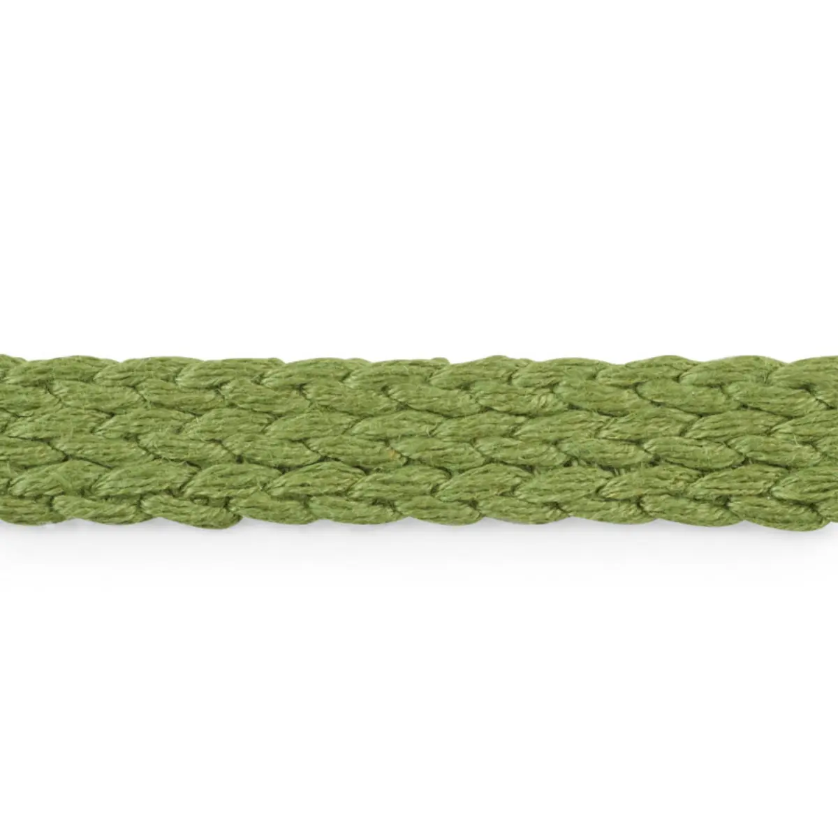 BRAIDED LINEN TAPE MEDIUM_ LEAF