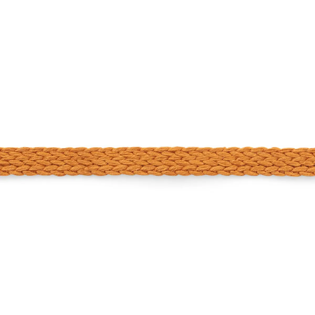 BRAIDED LINEN TAPE MEDIUM_ ORANGE