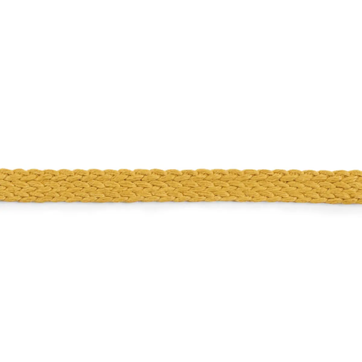 BRAIDED LINEN TAPE MEDIUM_ GOLD