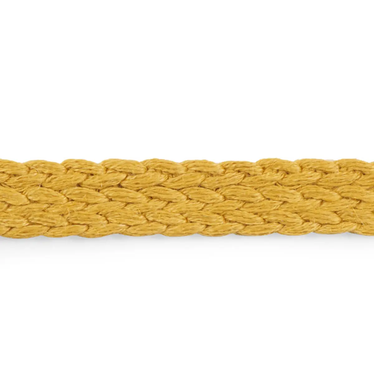 BRAIDED LINEN TAPE MEDIUM_ GOLD