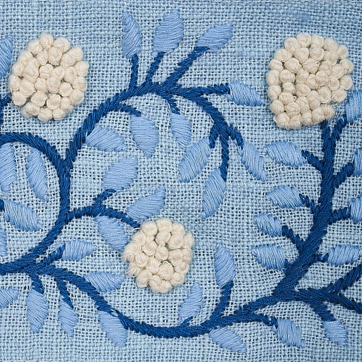 ASHOKA TAPE_ IVORY & BLUE