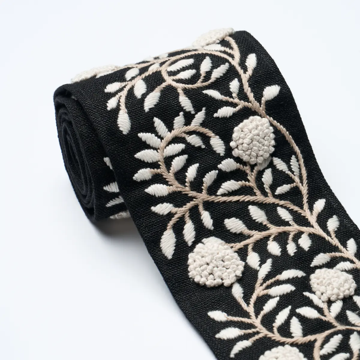 ASHOKA TAPE_ BLACK & CREAM