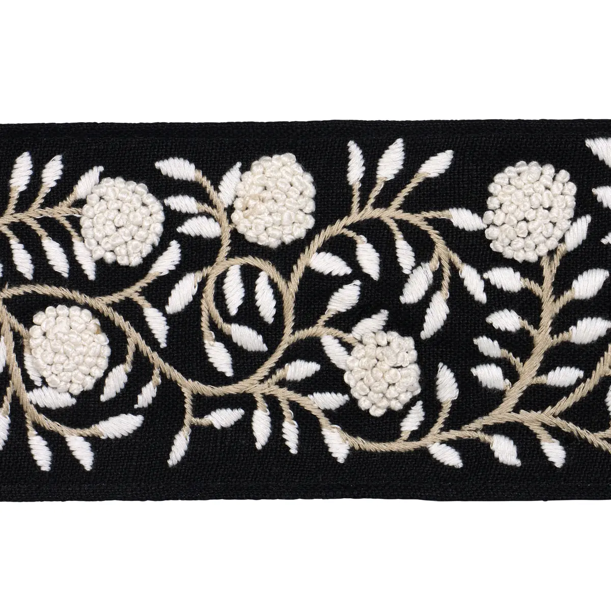 ASHOKA TAPE_ BLACK & CREAM