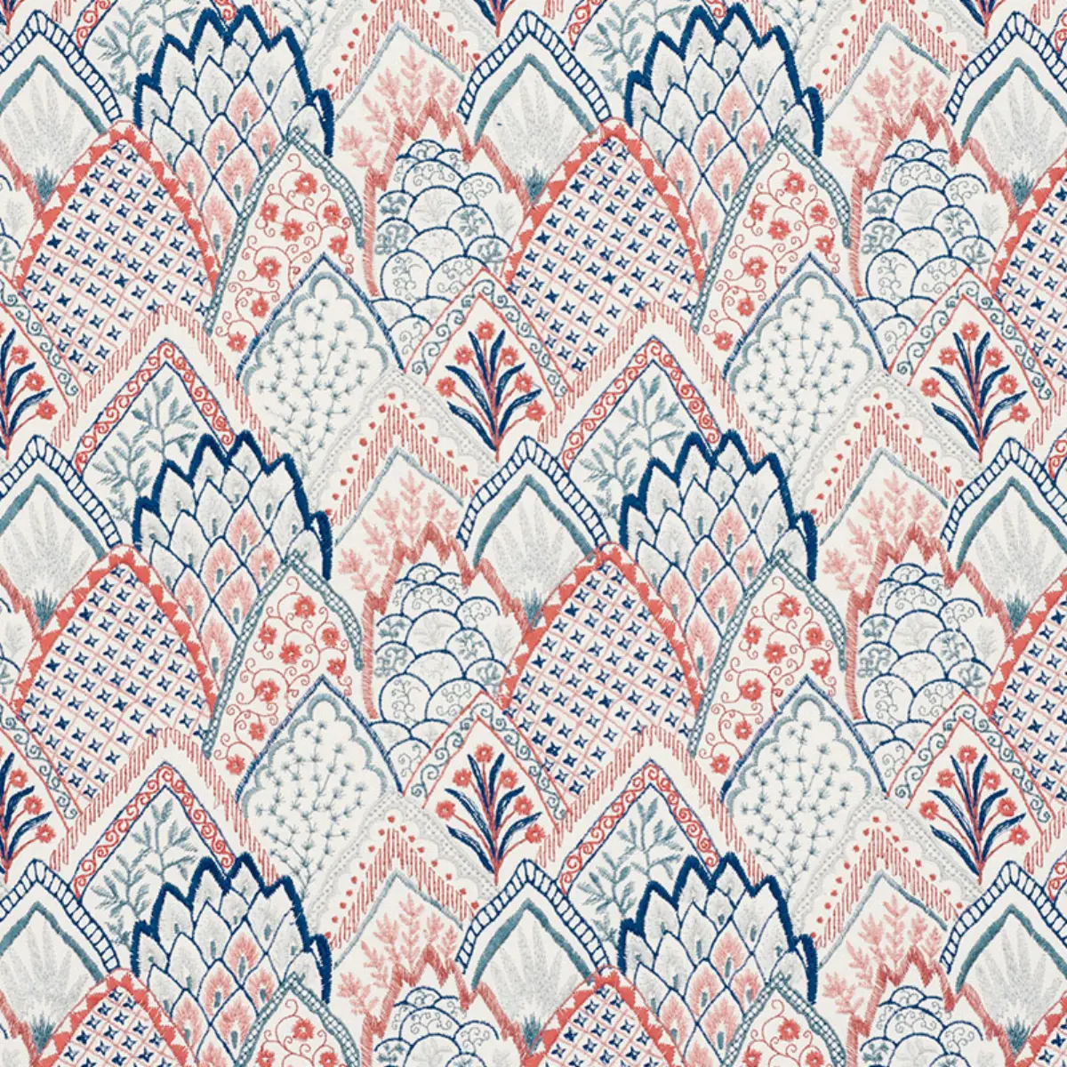 ALBIZIA EMBROIDERY_ DELFT & ROSE