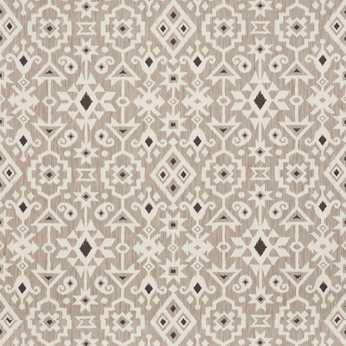 CRUSOE IKAT_ GREIGE