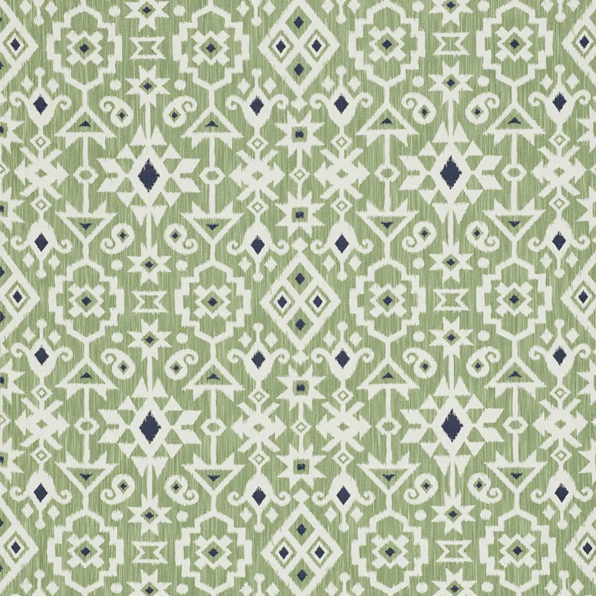 CRUSOE IKAT_ GREEN