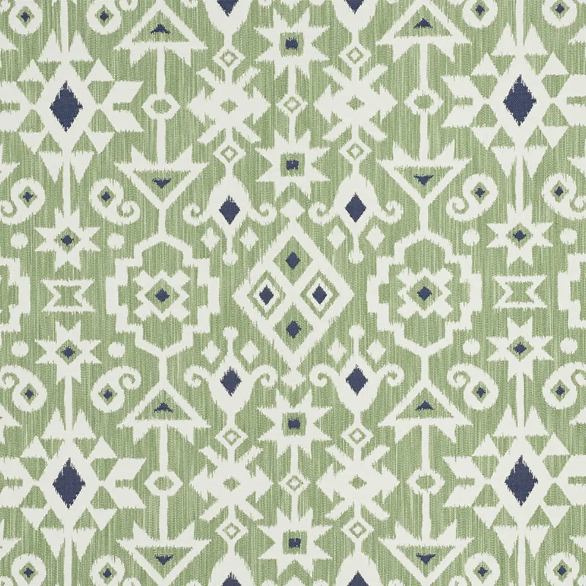 CRUSOE IKAT_ GREEN