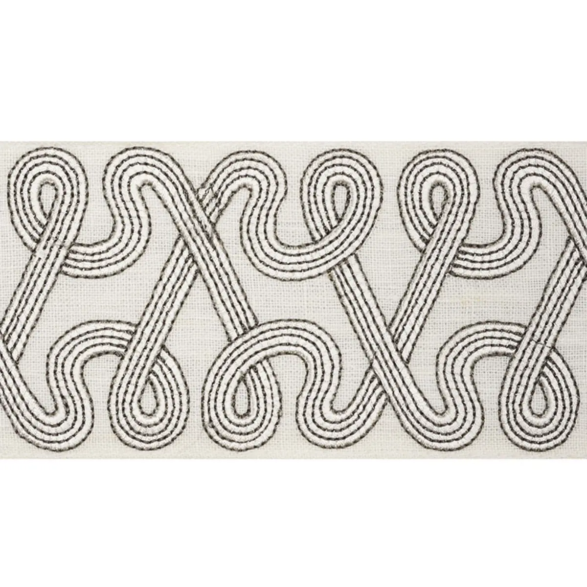 FREEFORM EMBROIDERED TAPE_ DOVE