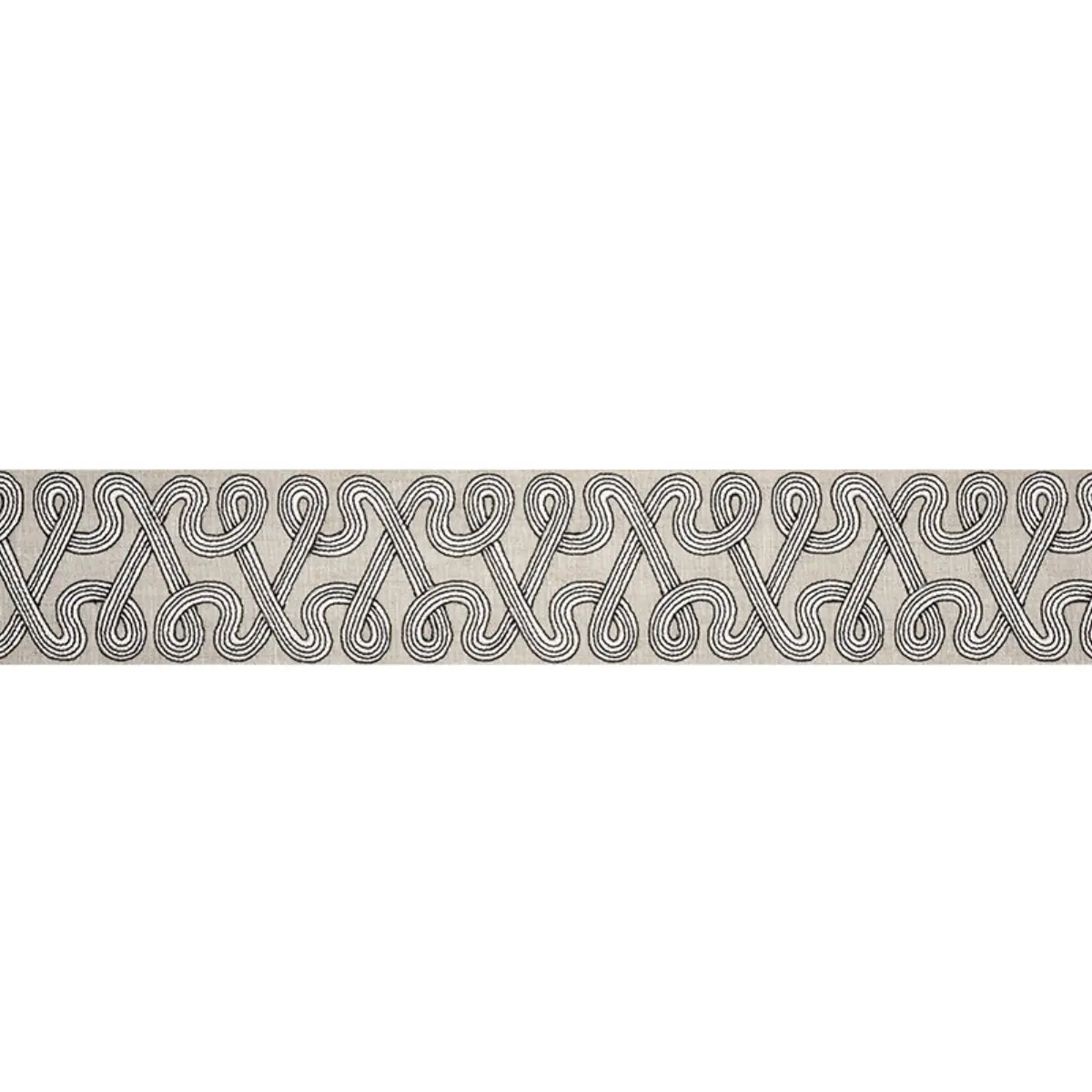 FREEFORM EMBROIDERED TAPE_ GRAPHITE