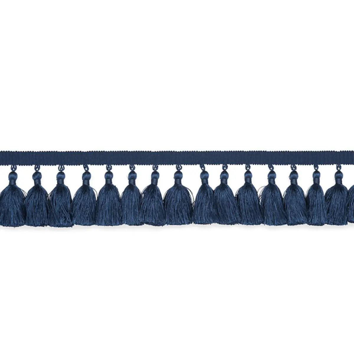 VALENTIN SILK TASSEL_ NAVY