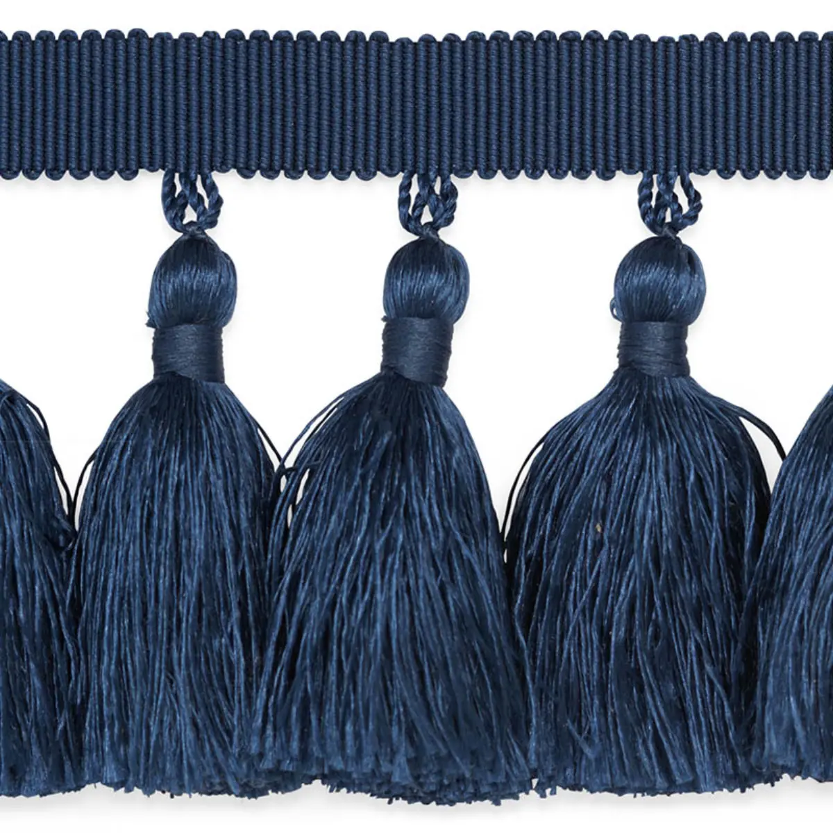 VALENTIN SILK TASSEL_ NAVY