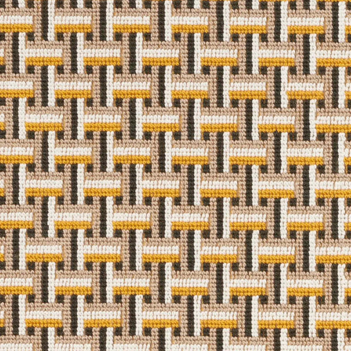 SAXON ÉPINGLÉ_ OCHRE
