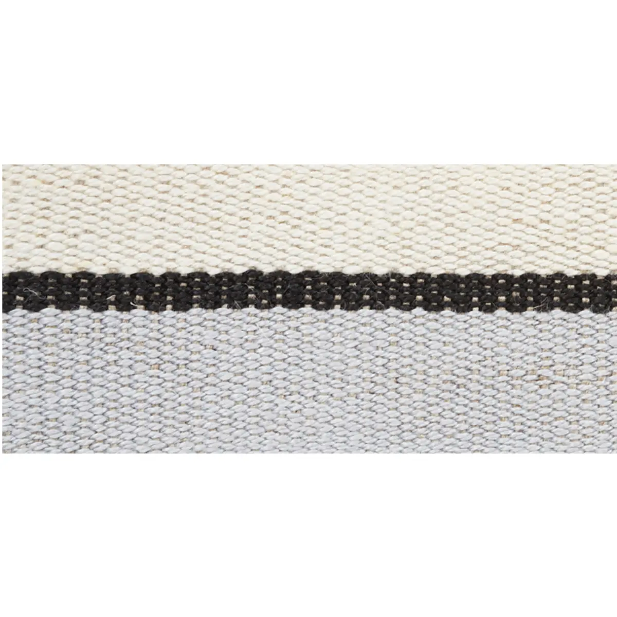 ILE SAINT-LOUIS MEDIUM TAPE_ WHITE BLACK & SILVERY BLUE