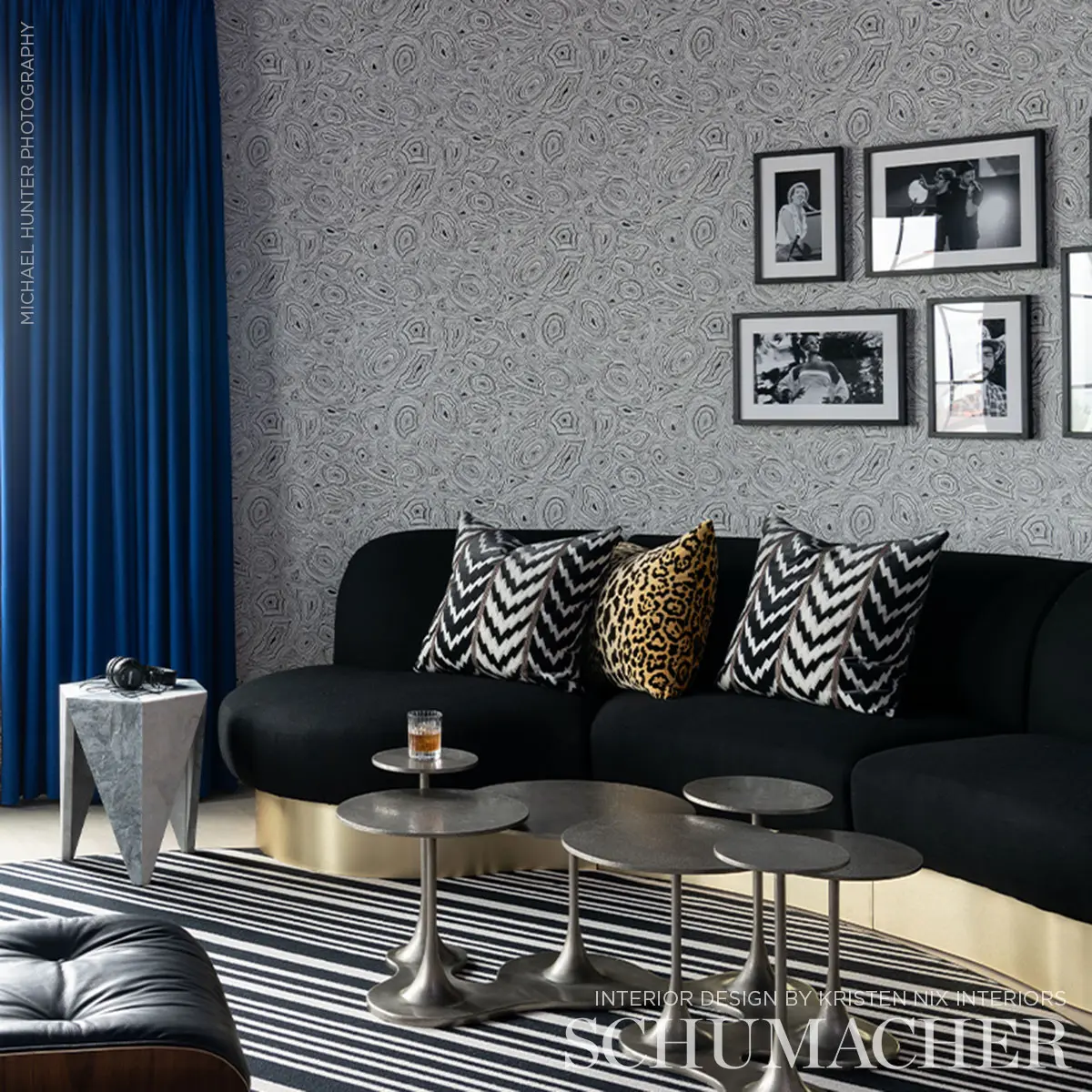 FLORENTINE VELVET_ BLACK