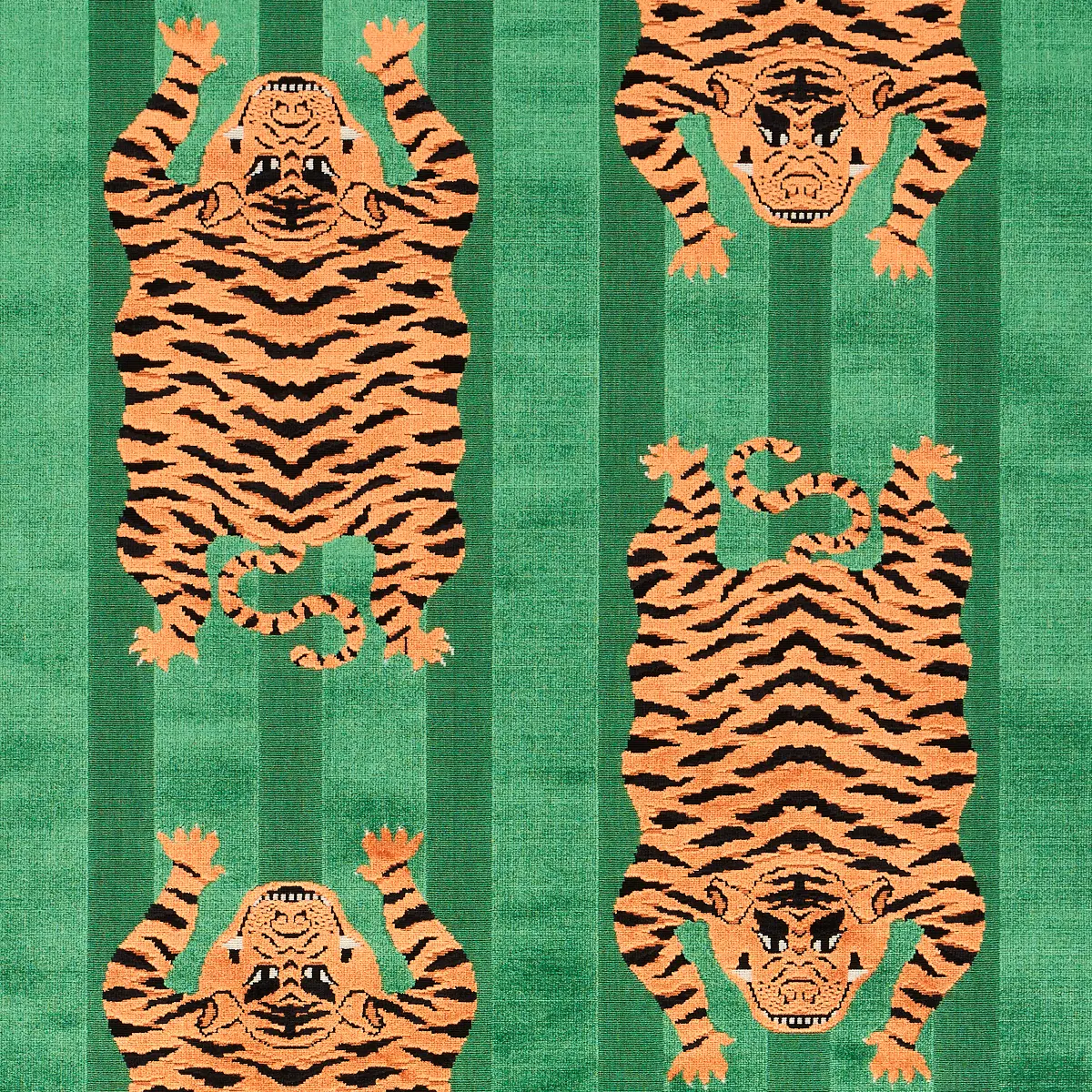 JOKHANG TIGER VELVET_ GREEN