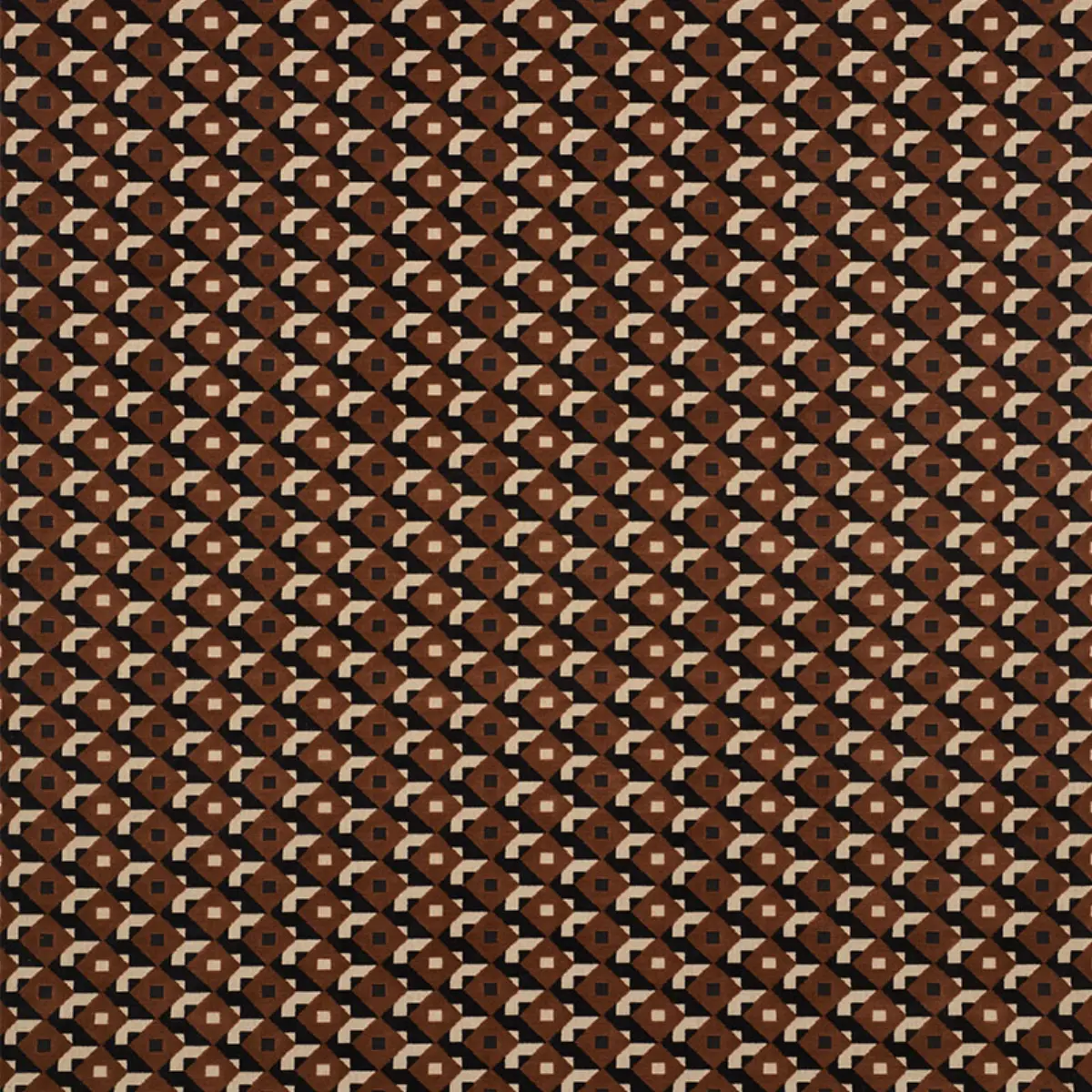 DAZZLE SHIP VELVET_ BROWN & BLACK