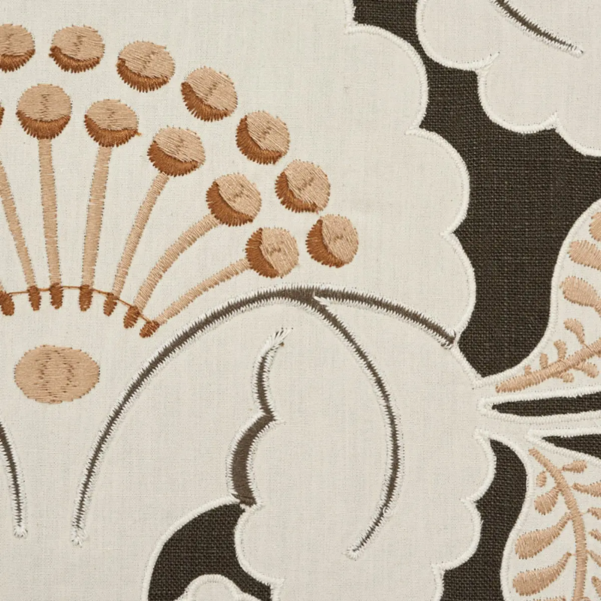 JACKIE APPLIQUÉ EMBROIDERY_ CINDER
