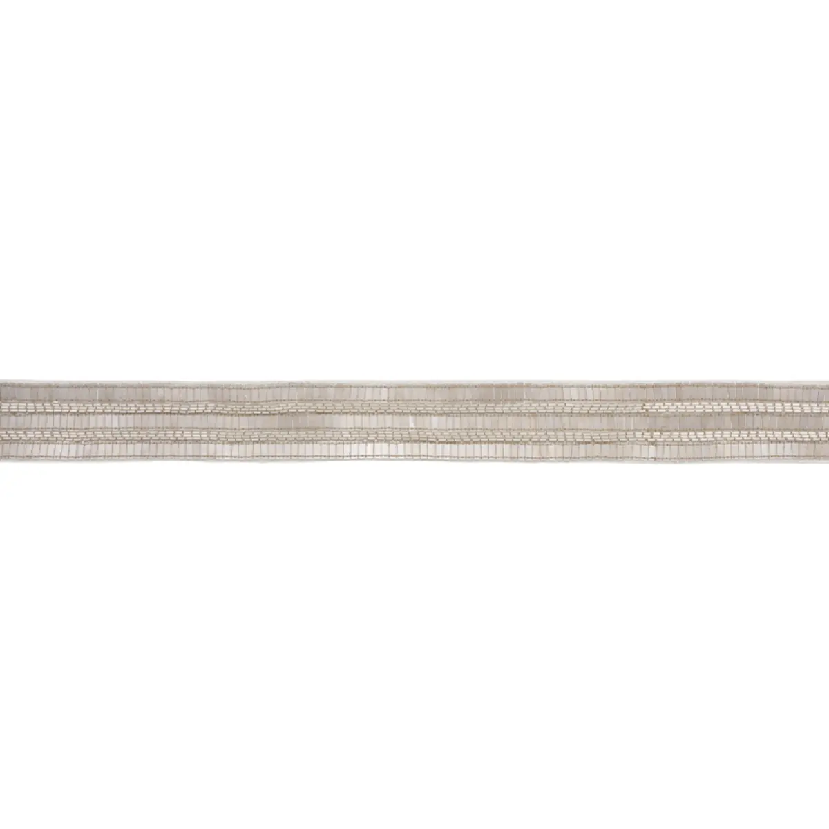TRENTO BEADED TAPE_ PLATINUM