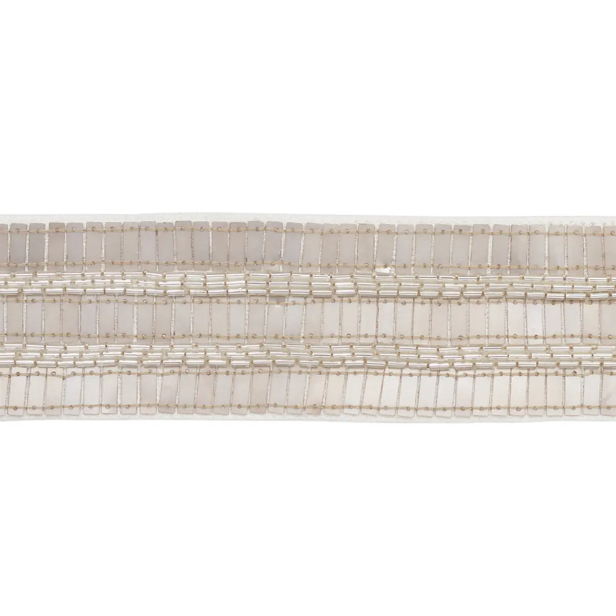 TRENTO BEADED TAPE_ PLATINUM