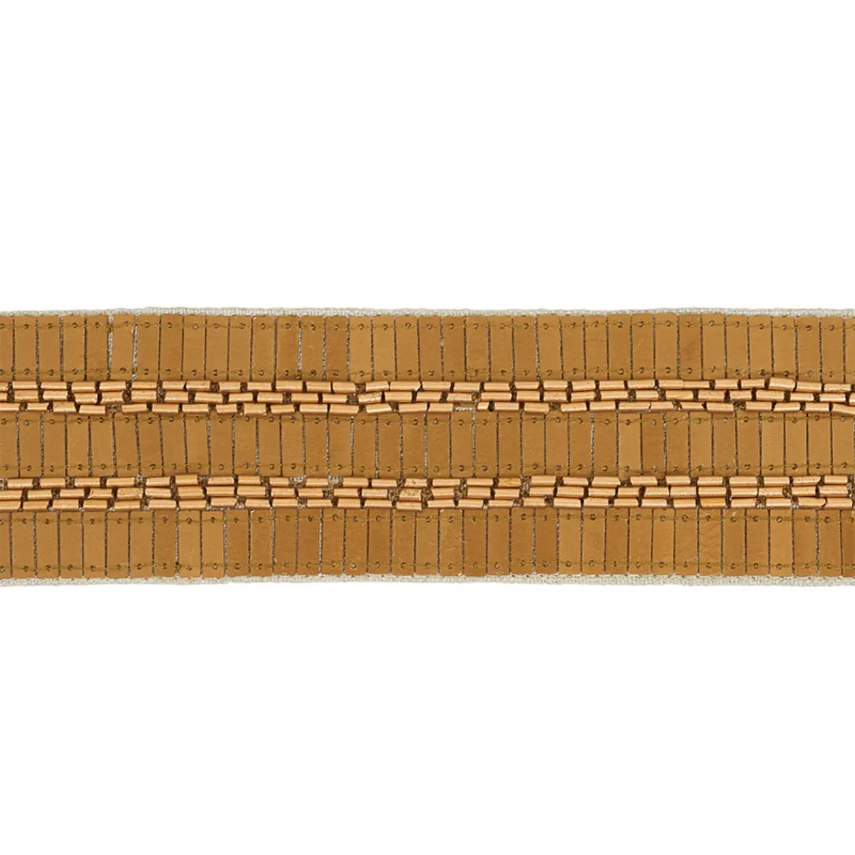 TRENTO BEADED TAPE_ GOLD