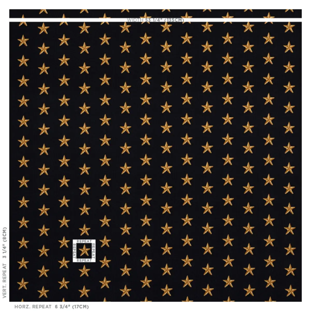 STAR ÉPINGLÉ_ BLACK