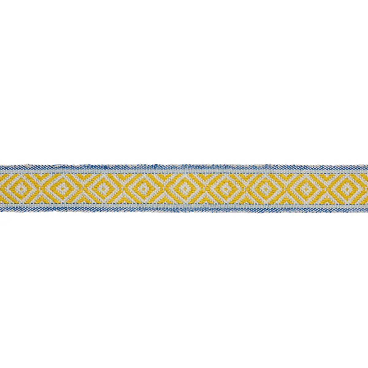 LARSON HANDWOVEN TAPE_ YELLOW & BLUE