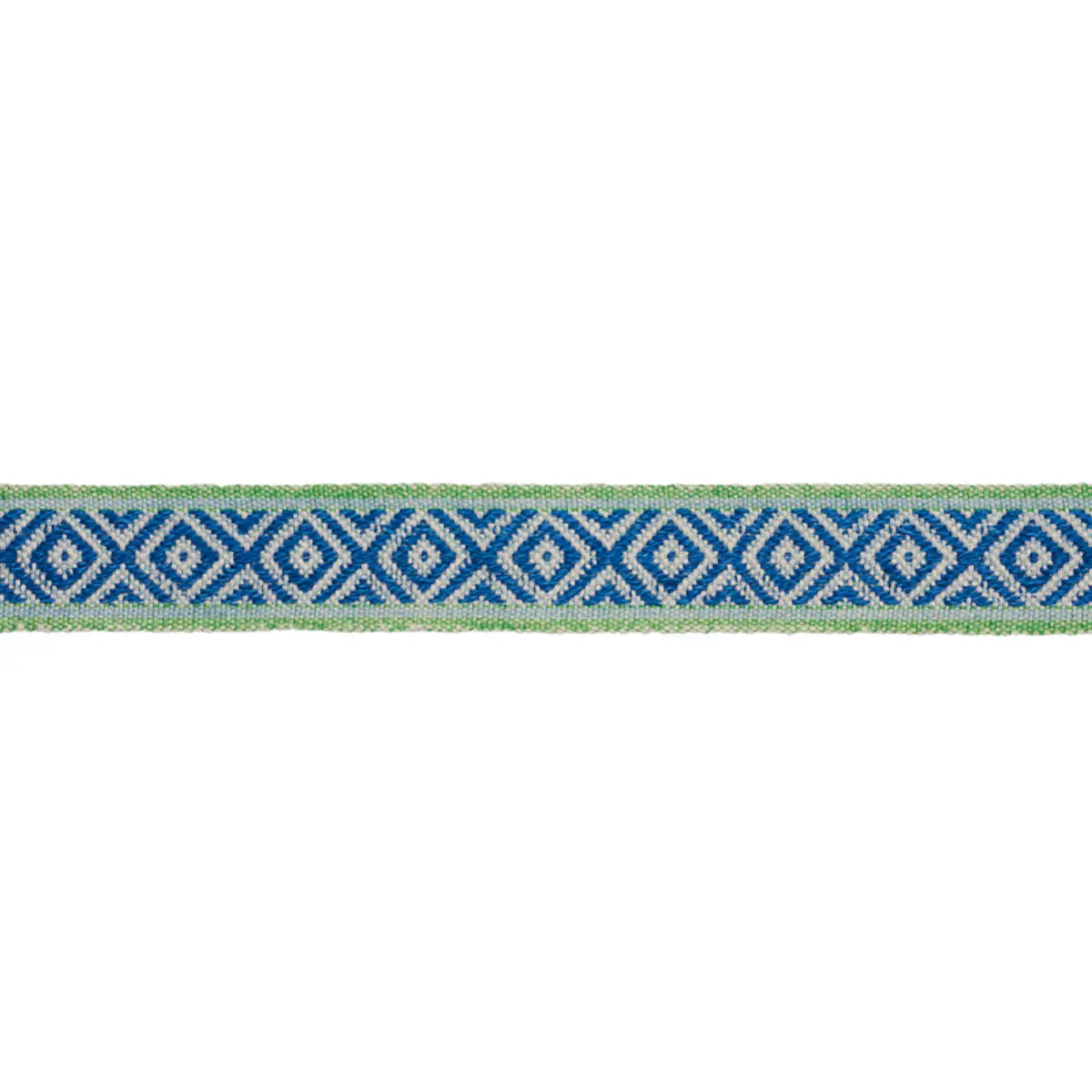 LARSON HANDWOVEN TAPE_ BLUE & GREEN