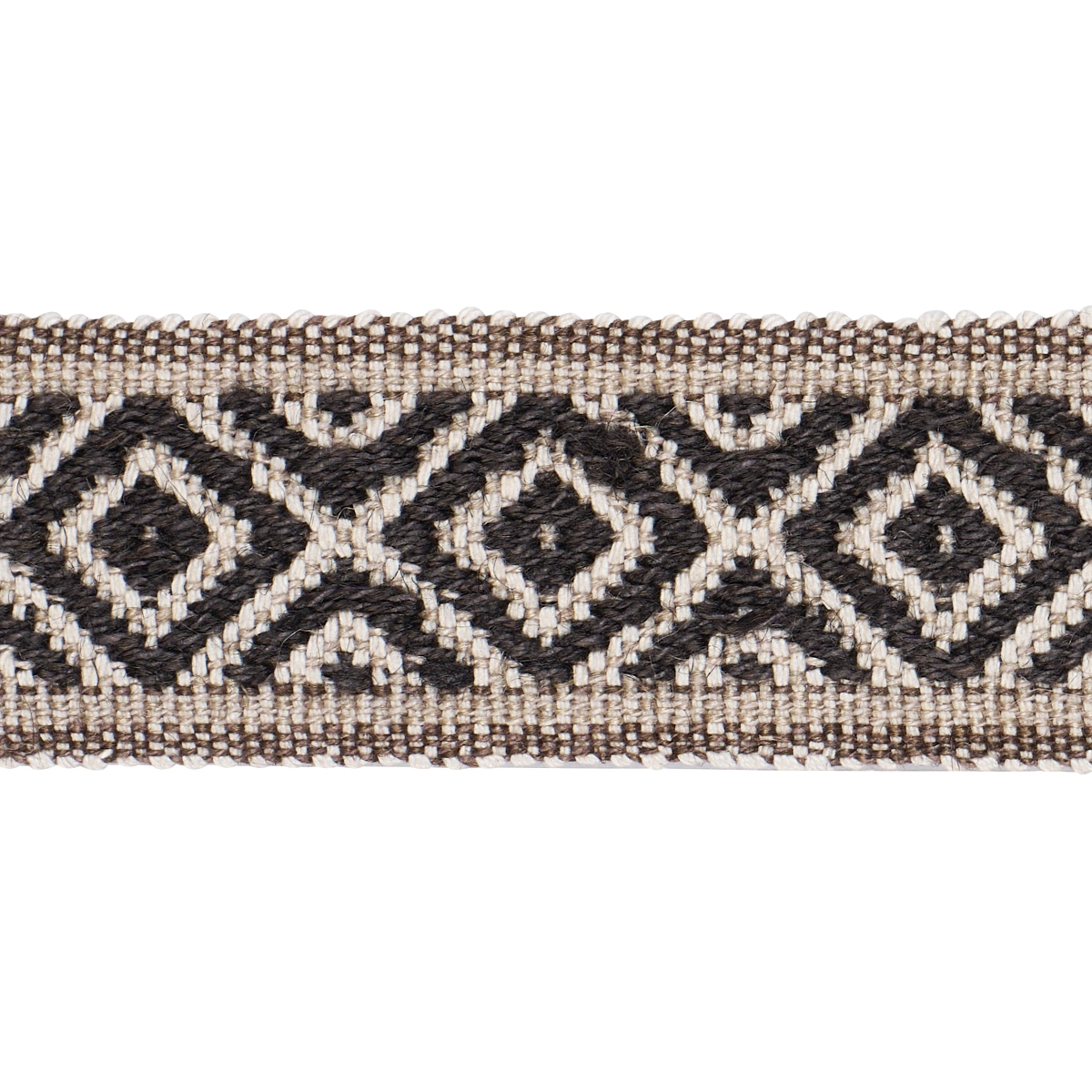 LARSON HANDWOVEN TAPE_ BROWN