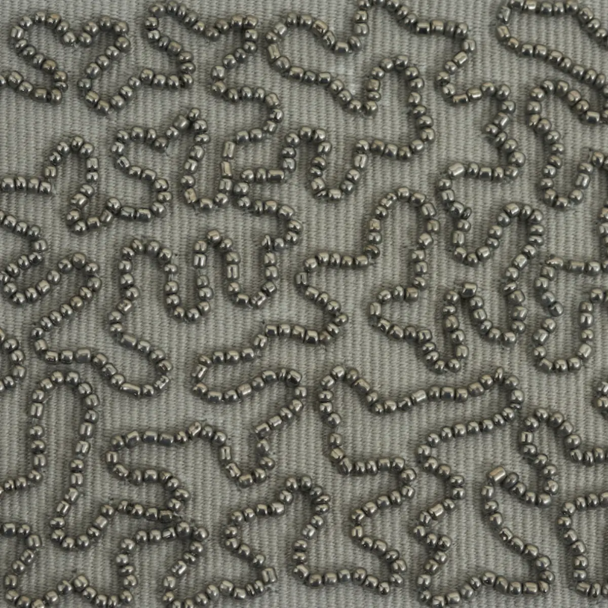 VERMICELLI BEADED TAPE_ GUNMETAL