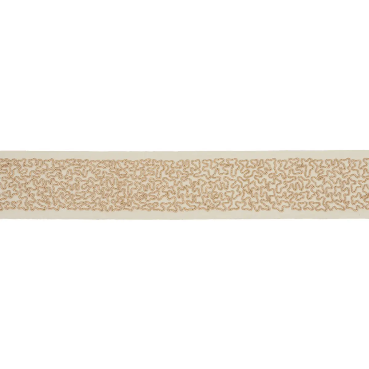 VERMICELLI BEADED TAPE_ GOLD