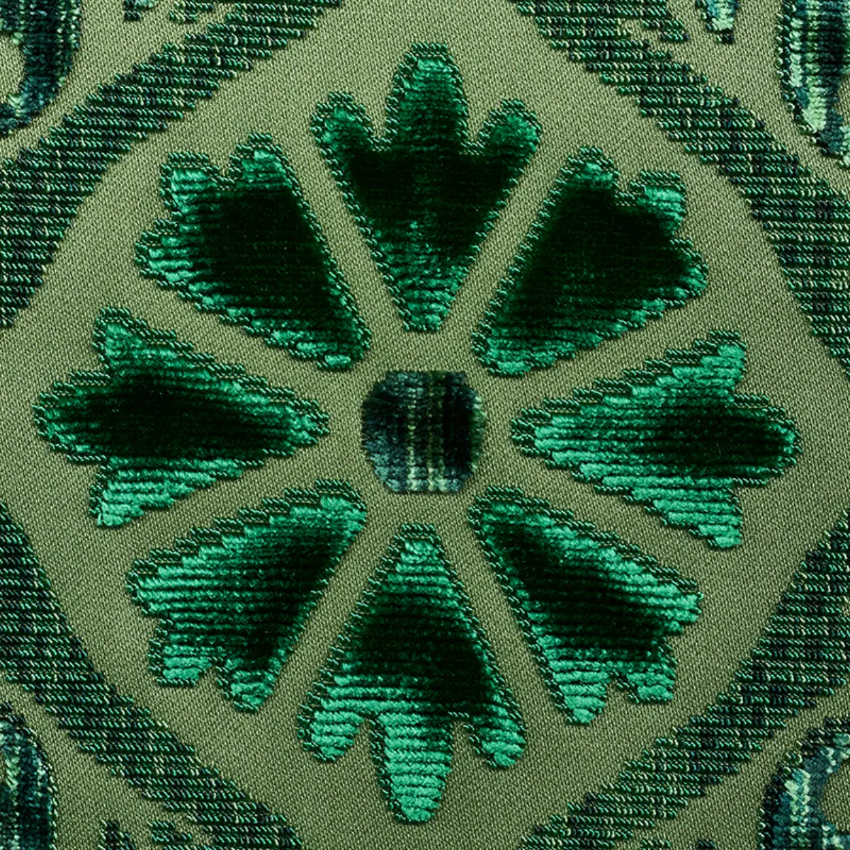 SUZANI STRIE VELVET_ EMERALD