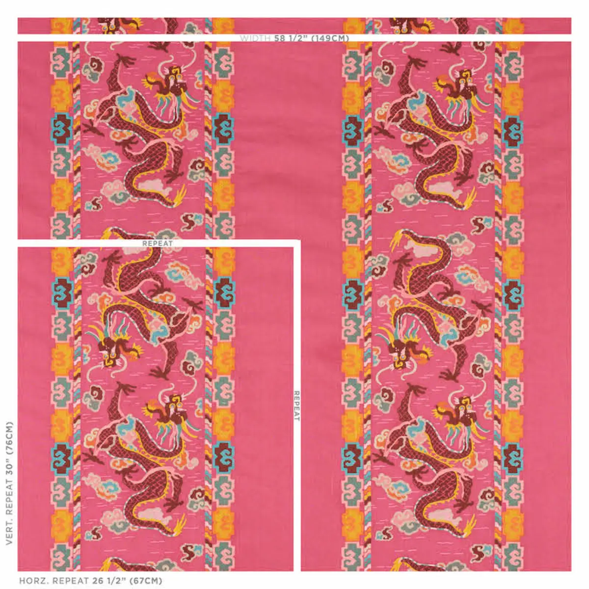 LOTAN DRAGON EMBROIDERY_ PINK