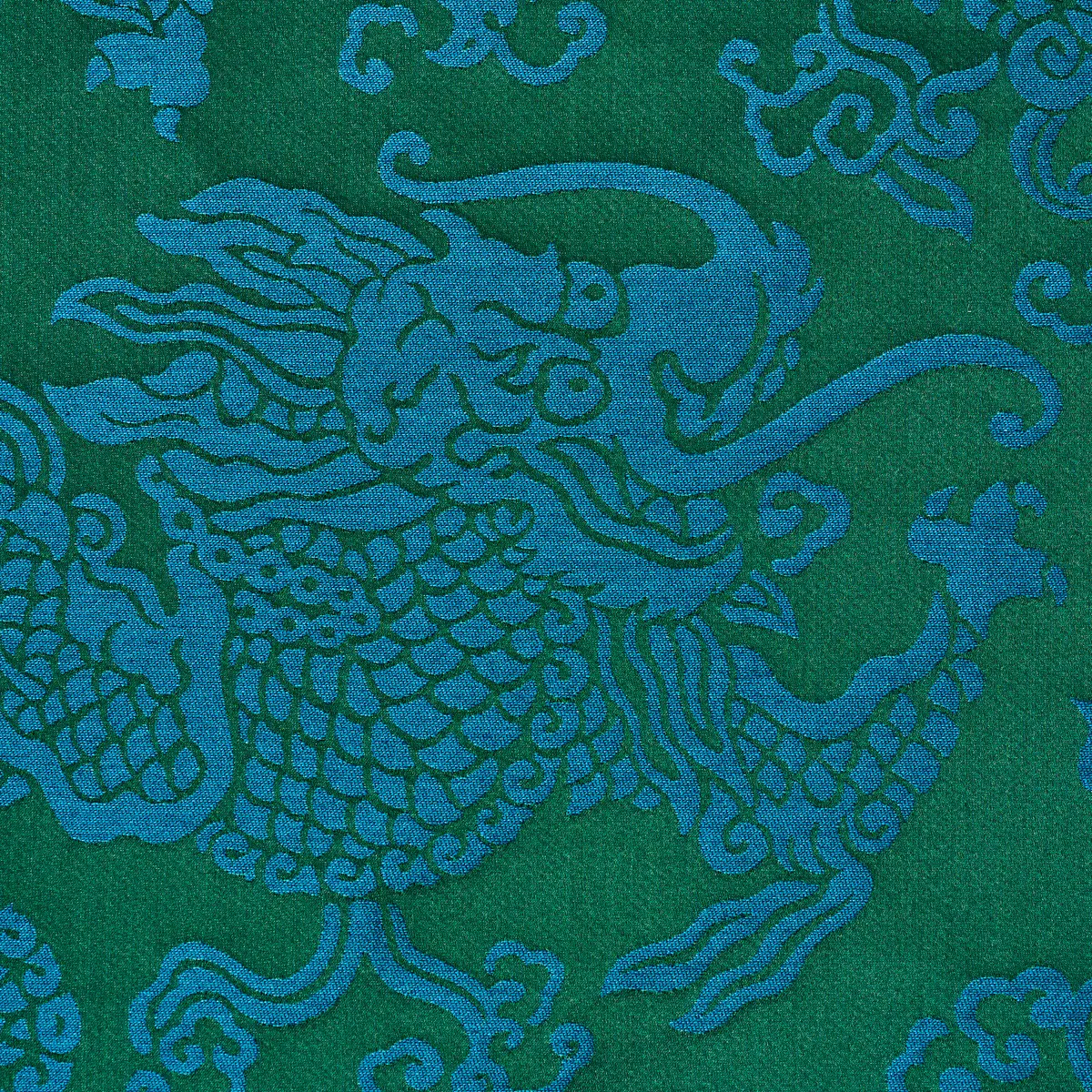 RUAN DRAGON DAMASK_ EMERALD