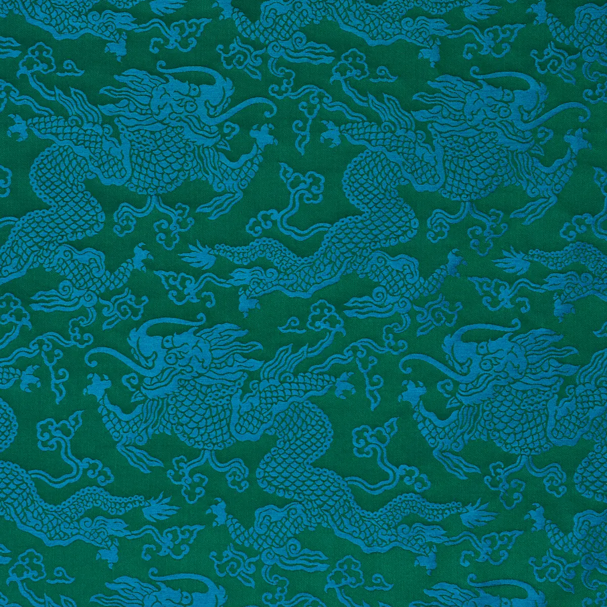 RUAN DRAGON DAMASK_ EMERALD