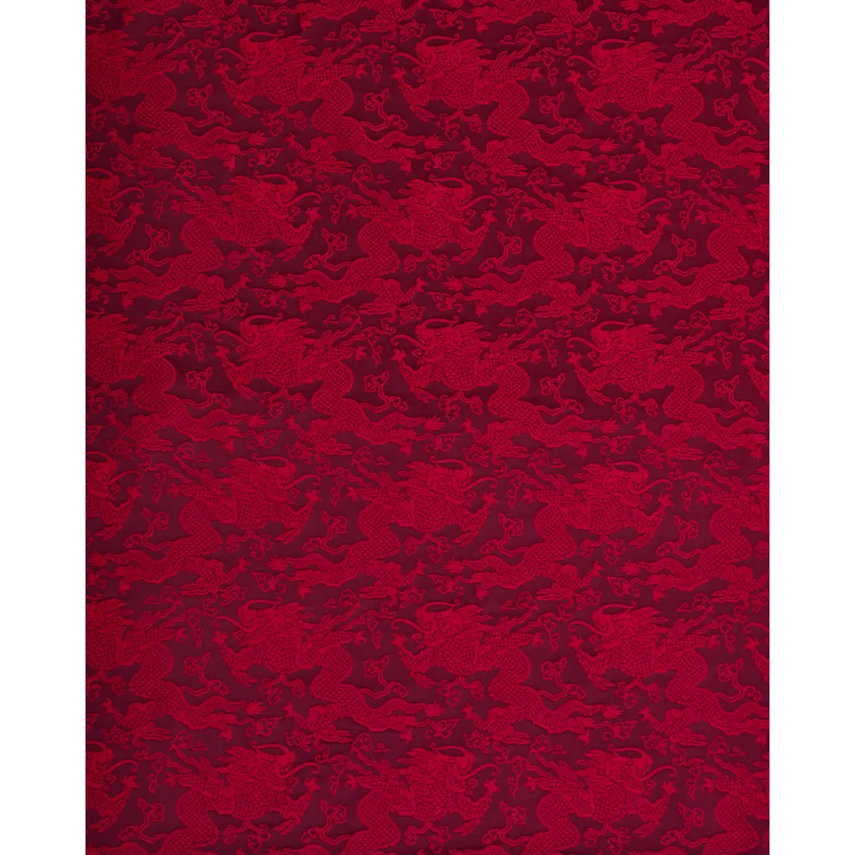 RUAN DRAGON DAMASK_ GARNET
