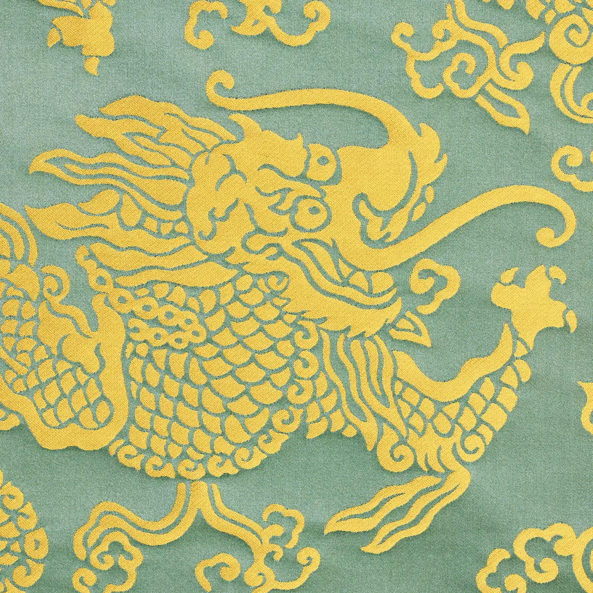 RUAN DRAGON DAMASK_ GOLD