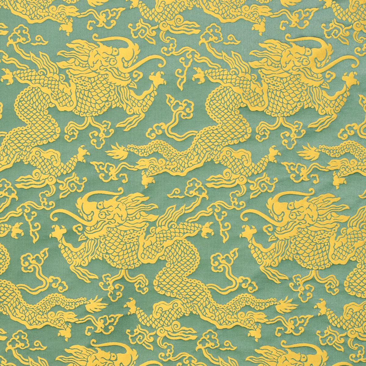 RUAN DRAGON DAMASK_ GOLD
