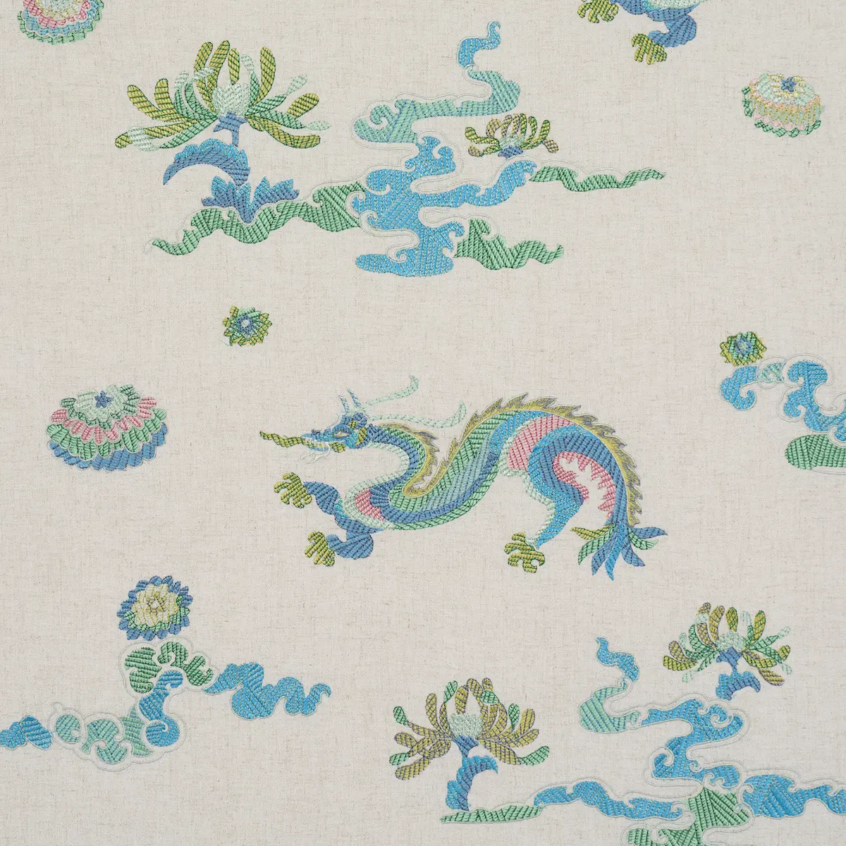 Hanlun Dragon Embroidery_ NATURAL