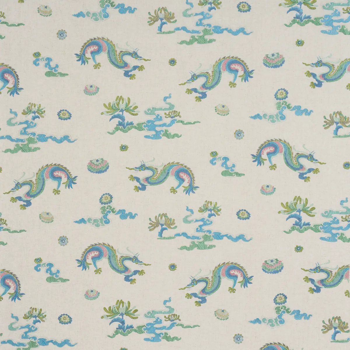 Hanlun Dragon Embroidery_ NATURAL