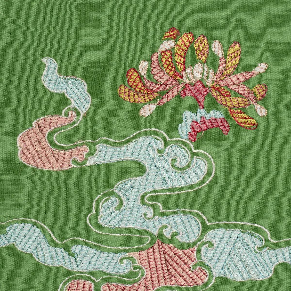 Hanlun Dragon Embroidery_ GREEN