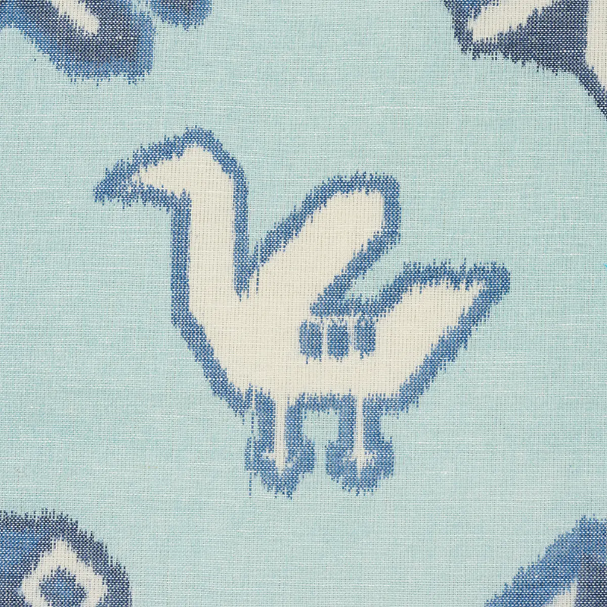 CHUSKA WARP PRINT_ BLUE