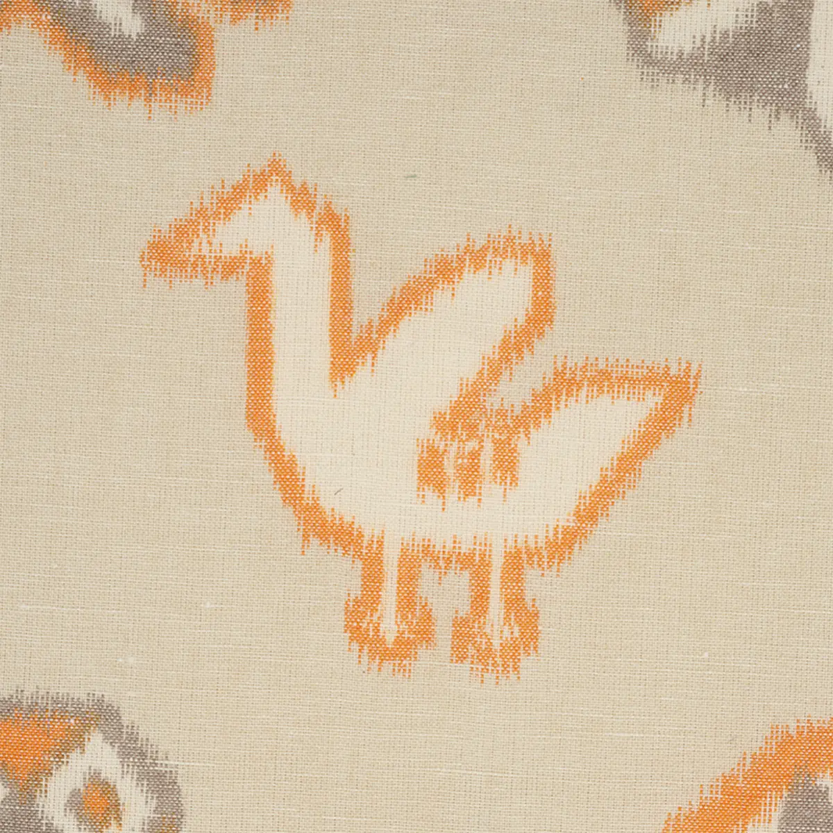 CHUSKA WARP PRINT_ PINK & ORANGE