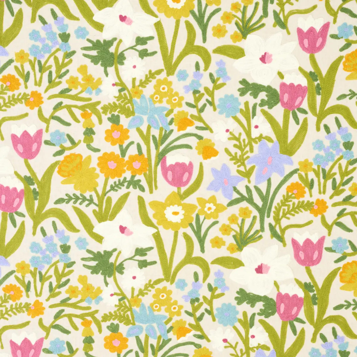 CREWEL GARDEN_ MULTI
