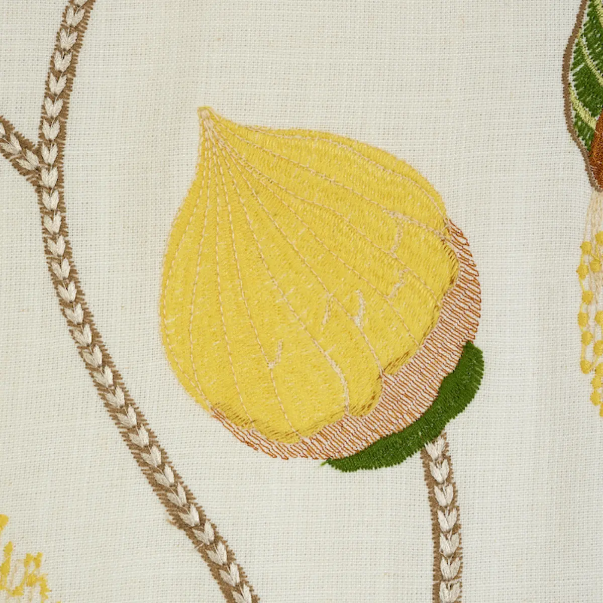 Celinda Embroidery_ YELLOW